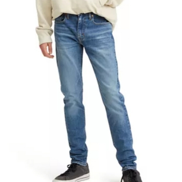 Men's Levi's flex skinny light-wash Jeans size 36/32 - Picture 2 of 10